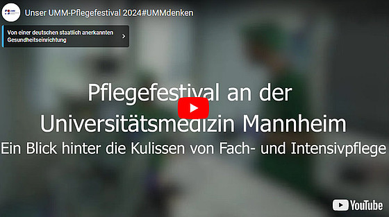 Titelbild des YouTube Videos zum Pflegefestival 2024