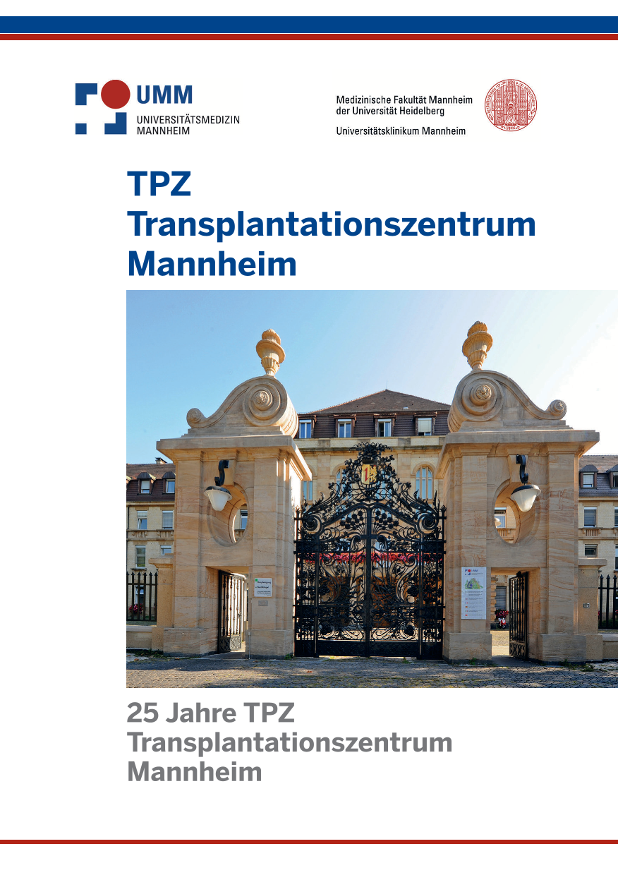 25 Jahre Transplantionszentrum