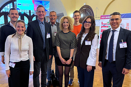 Das Mannheimer Team beim DGA-Kongress 2026 in Leipzig