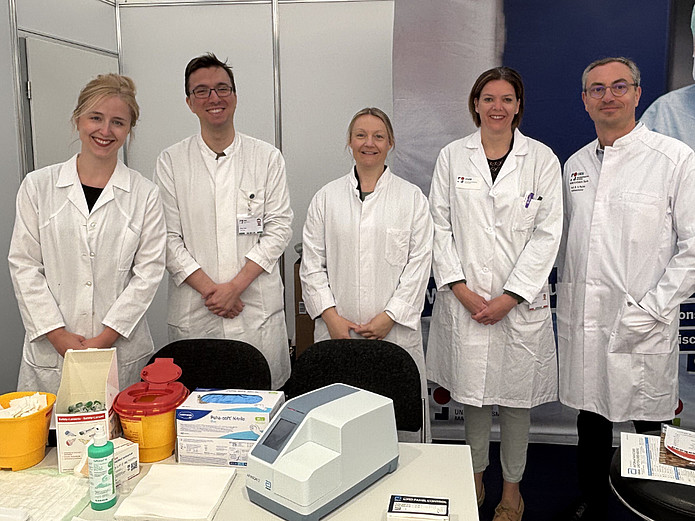 Team des Instituts für Klinische Chemie.