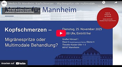 Vorschau Video Medizin für Mannheim