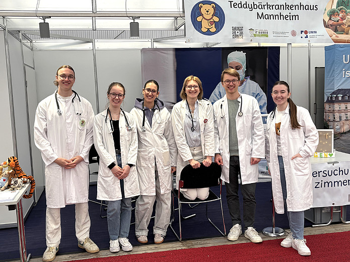Das Teddybärenkrankenhaus begeisterte die kleinen Besucher:innen.