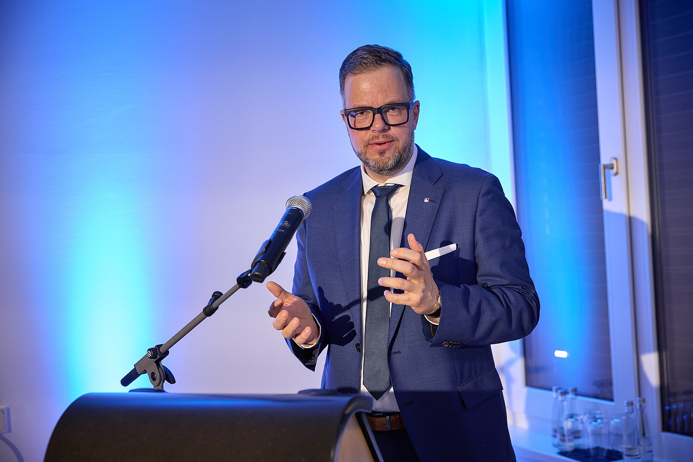 Rayk Oemus-Dieh am Rednerpult